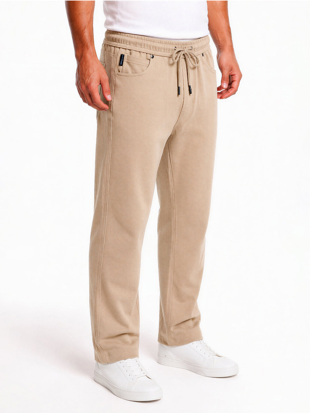 Beige Everyday Comfort Joggers