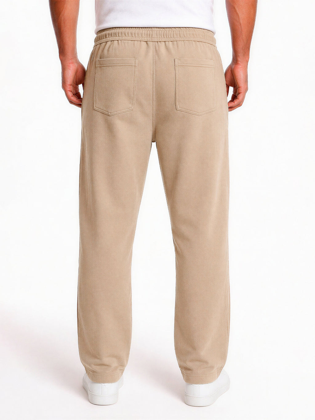 Beige Everyday Comfort Joggers