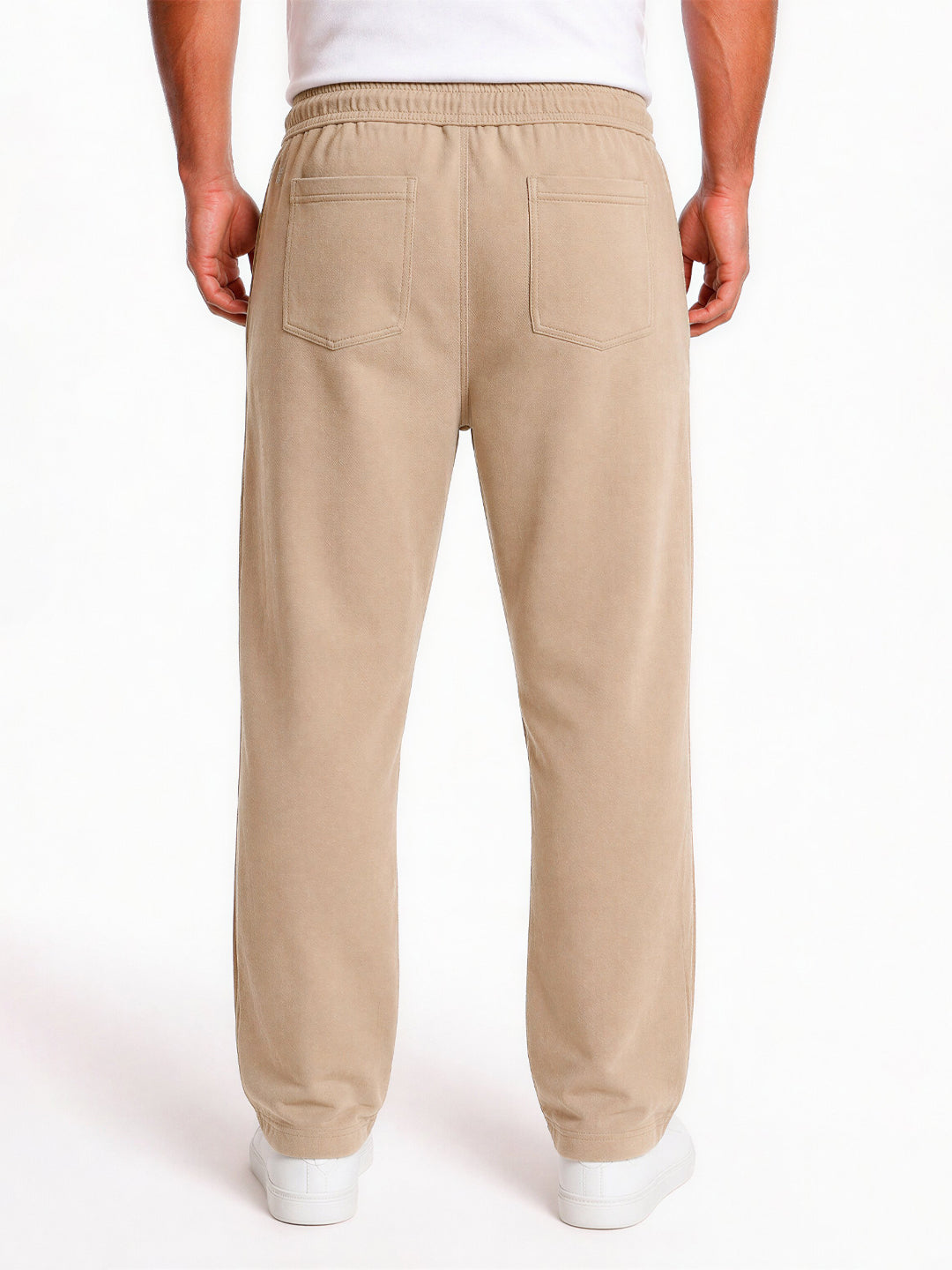 Beige Everyday Comfort Joggers