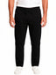 Black Textured Track Pants
