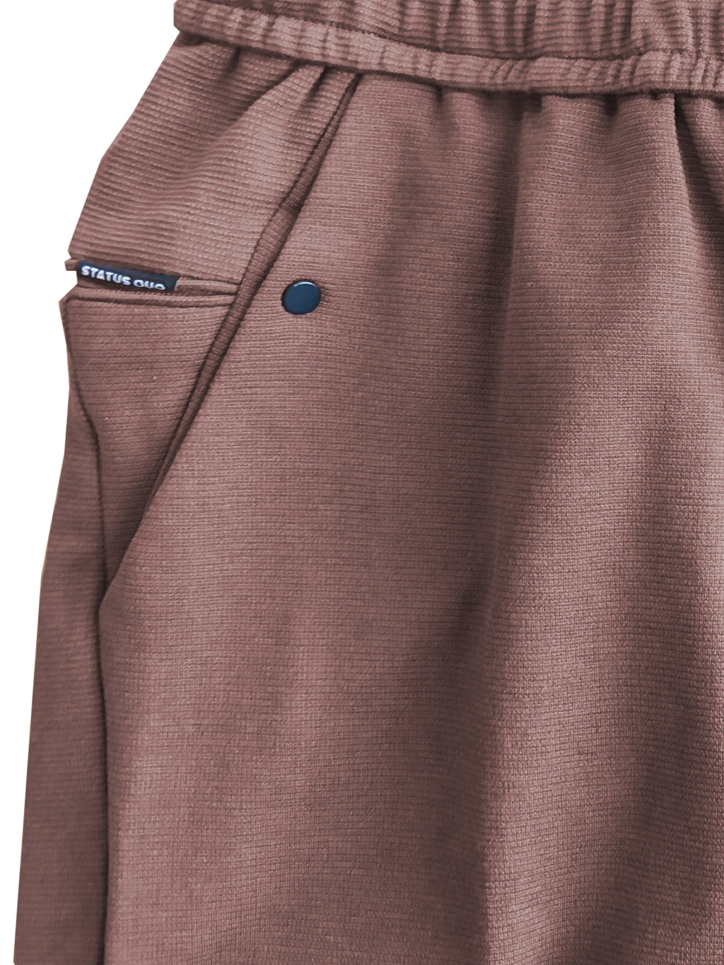 Coffee Textured Track Pants