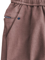 Coffee Textured Track Pants