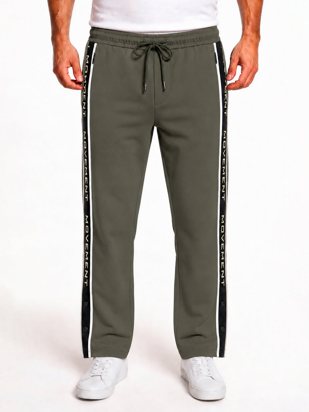 Side Tape Regular Fit Track Pant