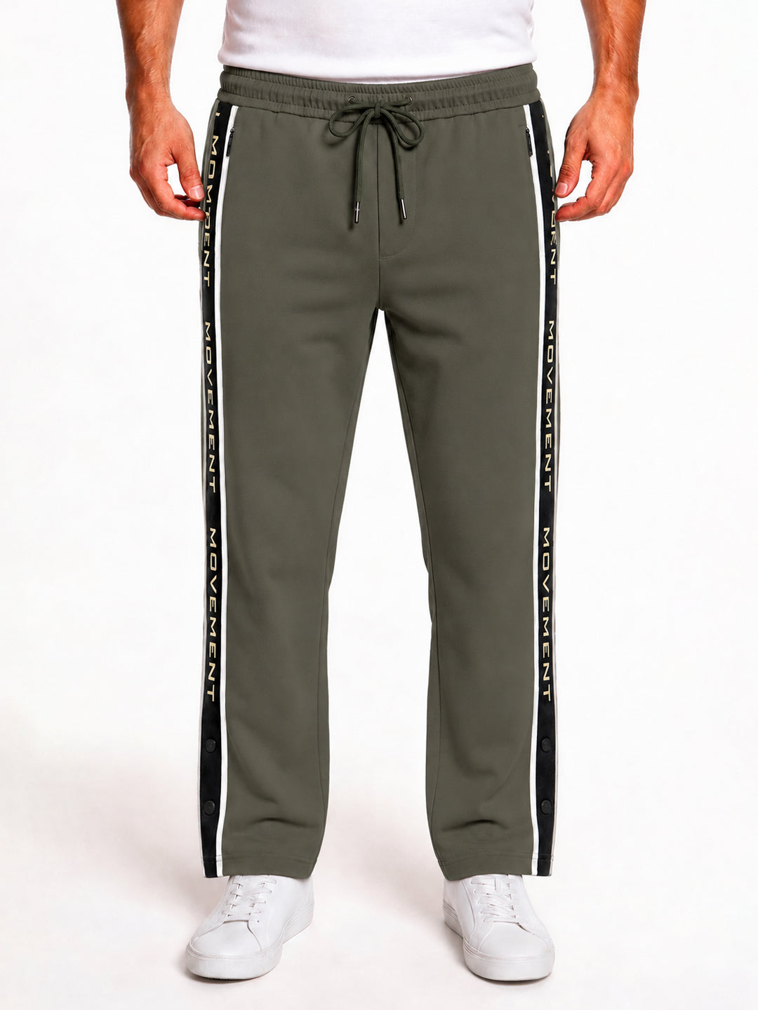 Side Tape Regular Fit Track Pant
