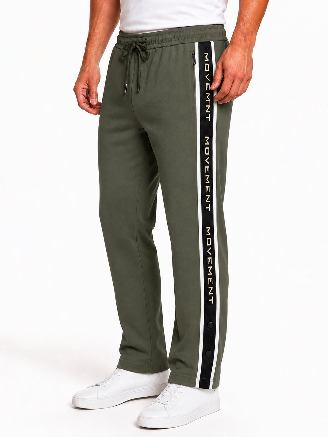 Side Tape Regular Fit Track Pant