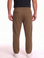 Textured Drawstring Track Pants