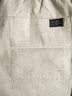 Off White Relaxed Drawstring Trousers
