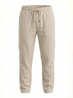 Off White Relaxed Drawstring Trousers