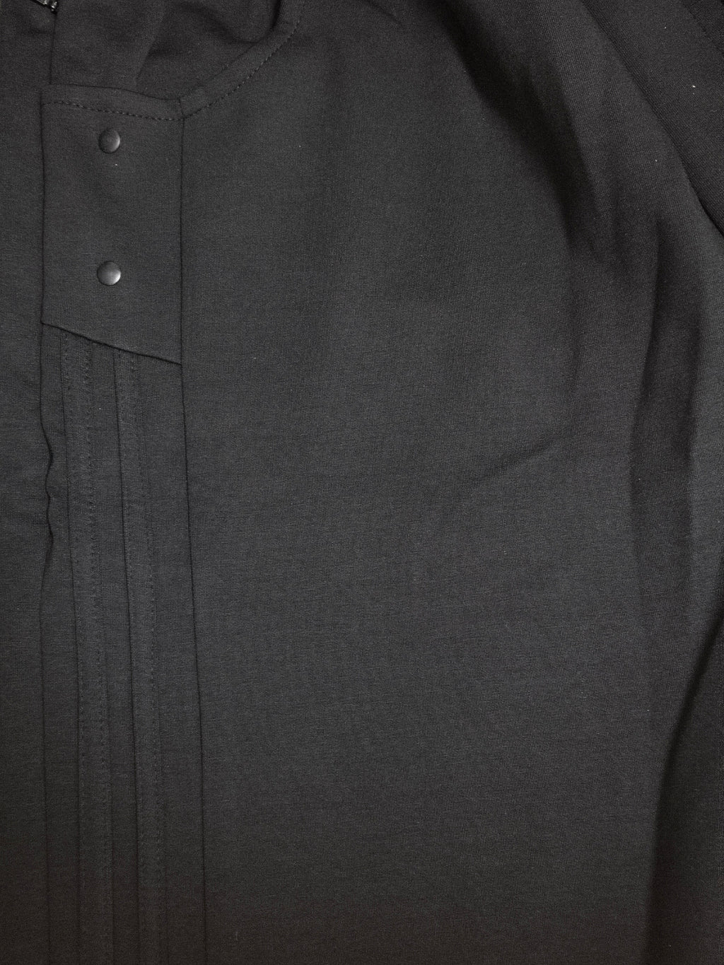 Black Pintuck Detail Track Pants