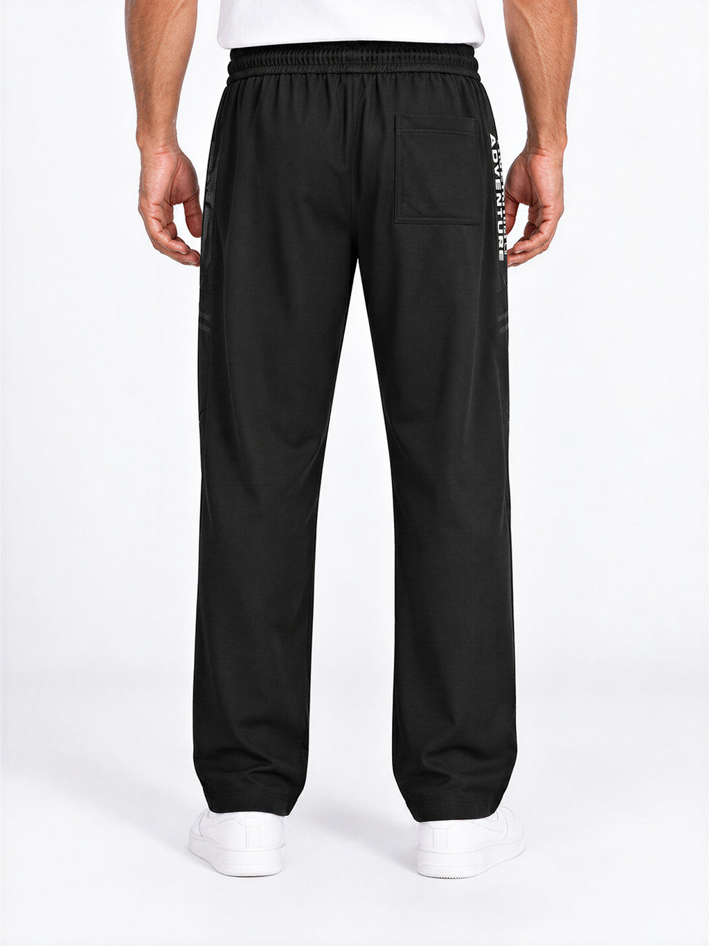 Typography Printed Regular Fit Track Pants