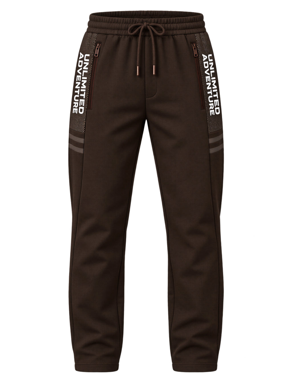 Men's Cotton Blend Regular Fit Drawstring Track Pants
