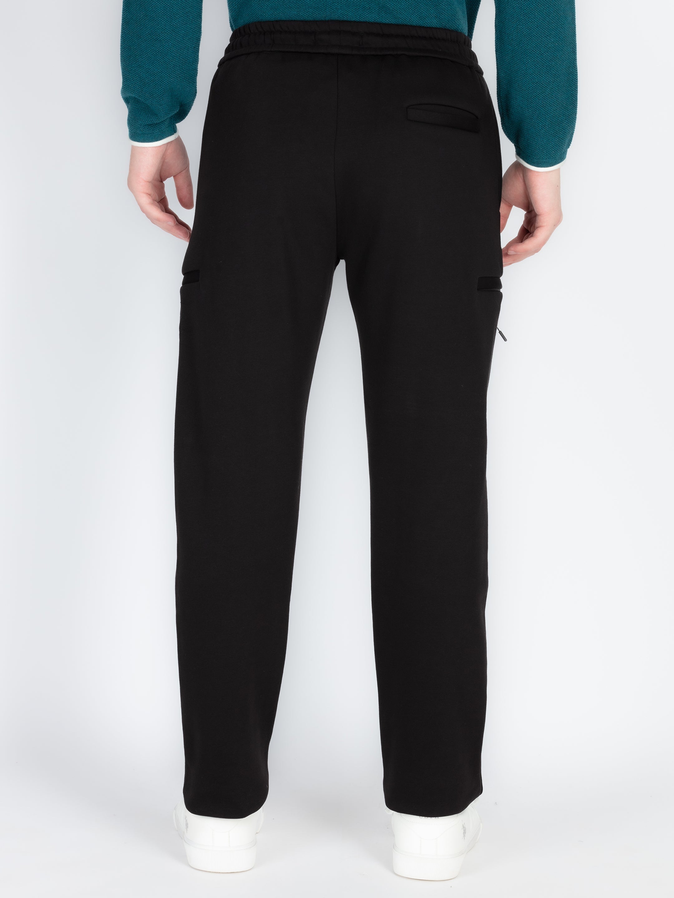 Mens Self Design Track Pants