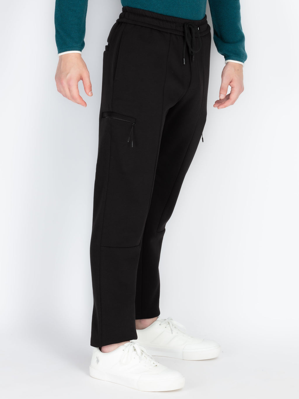Mens Self Design Track Pants