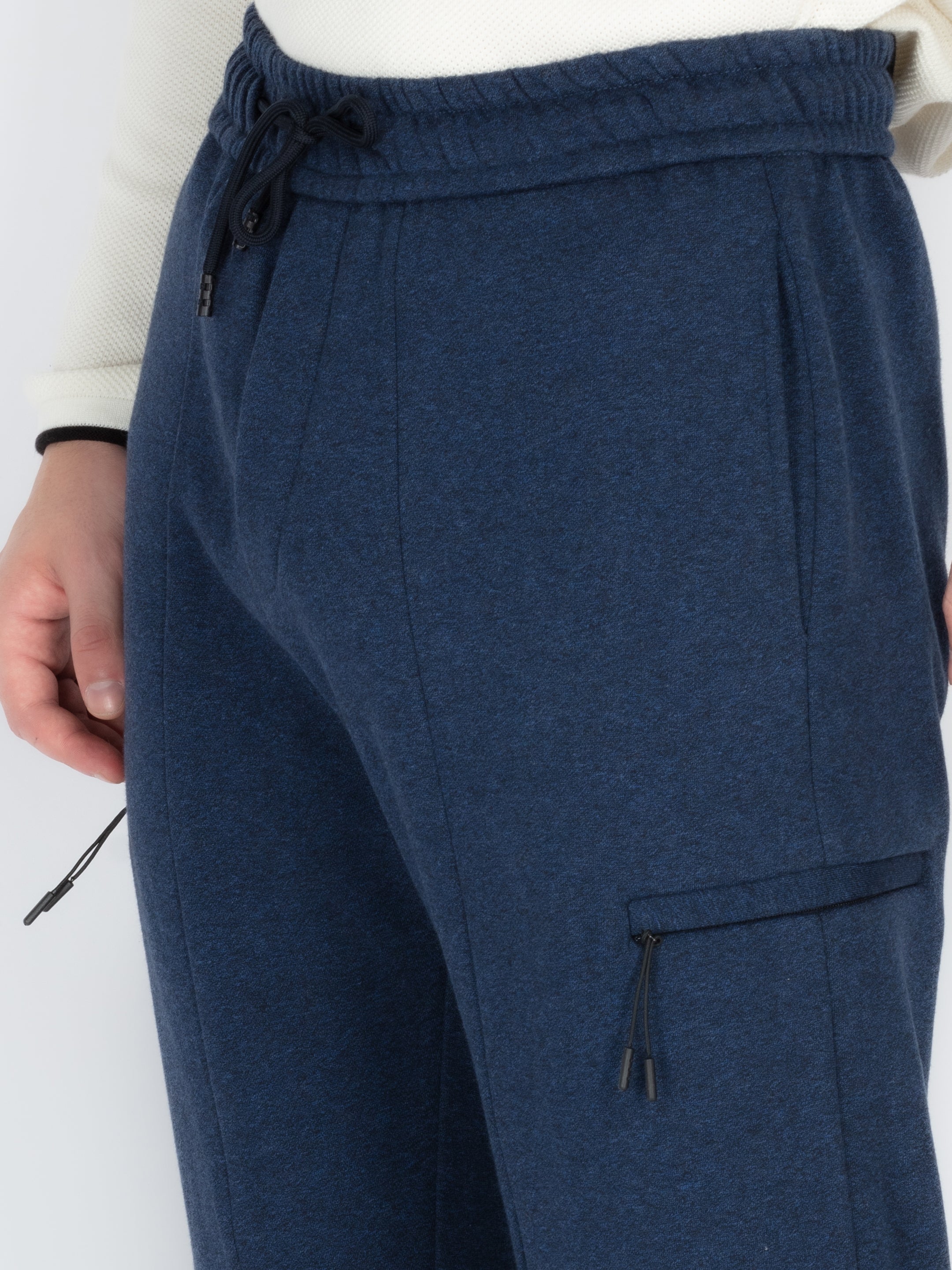 Mens Self Design Track Pants