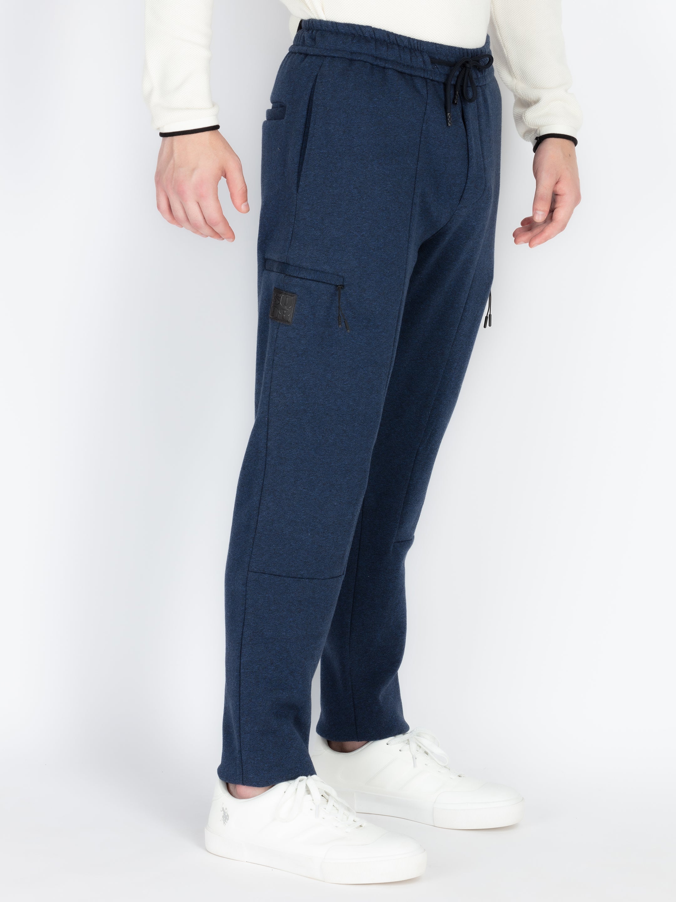 Mens Self Design Track Pants Secondary image