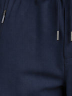 Regular Fit Cargo Pants with Drawstring Waist