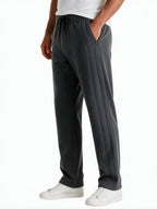 Anthra Melange Relaxed Track Pants