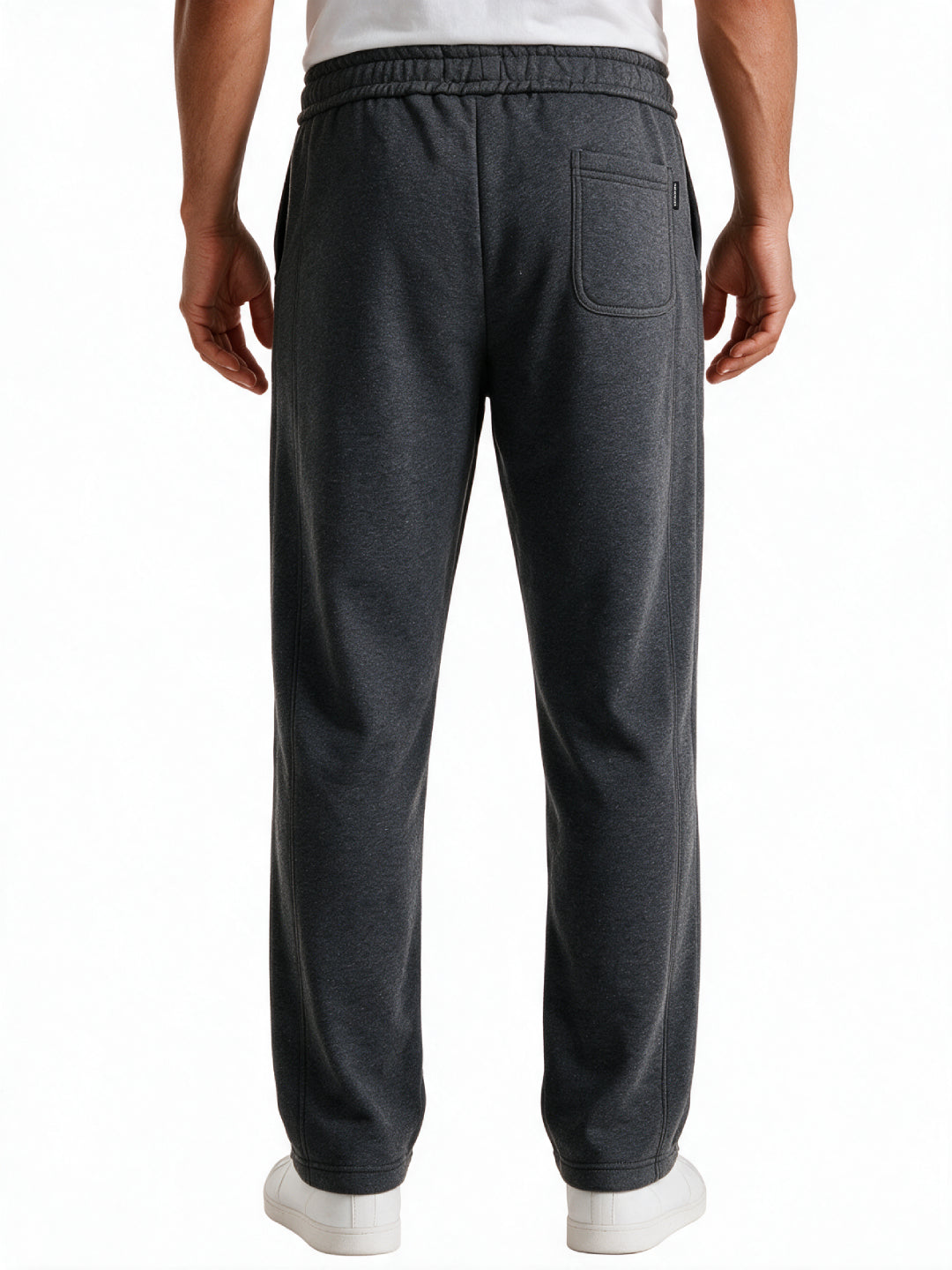 Anthra Melange Relaxed Track Pants