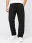 Black Relaxed Fit Track Pants