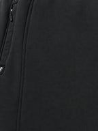Black Relaxed Fit Track Pants
