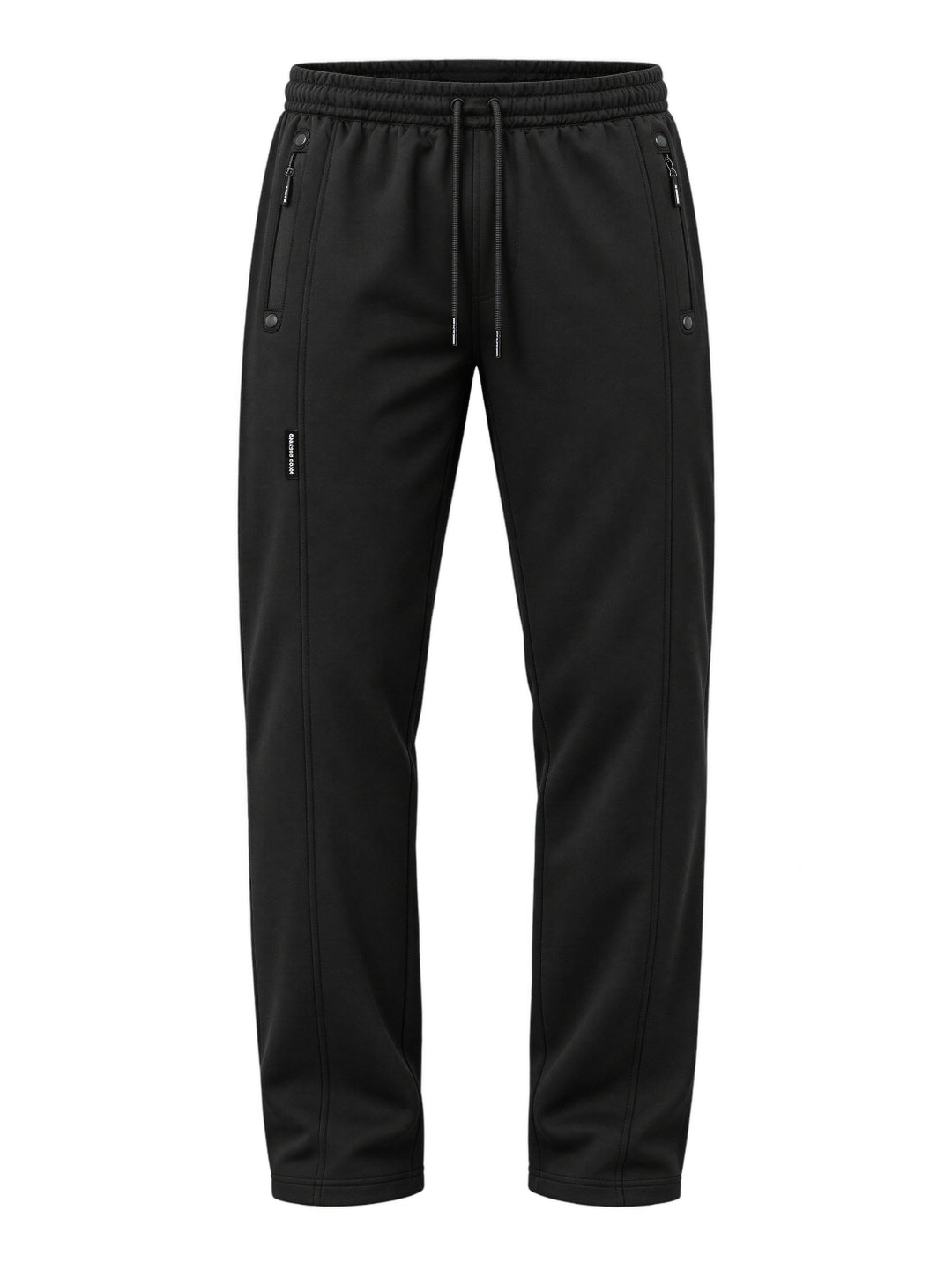 Black Relaxed Fit Track Pants Secondary image