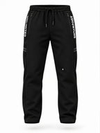 Men's Cotton Blend Regular Fit Drawstring Track Pants