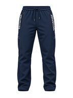 Men's Cotton Blend Regular Fit Drawstring Track Pants