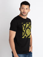 Mens Printed Round Neck T-Shirt