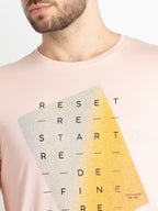 Mens Printed Round Neck T-Shirt