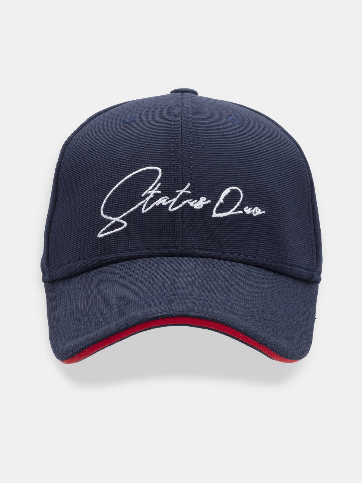 Navy Embroidered Cap