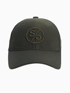 Black Embroidered Cap