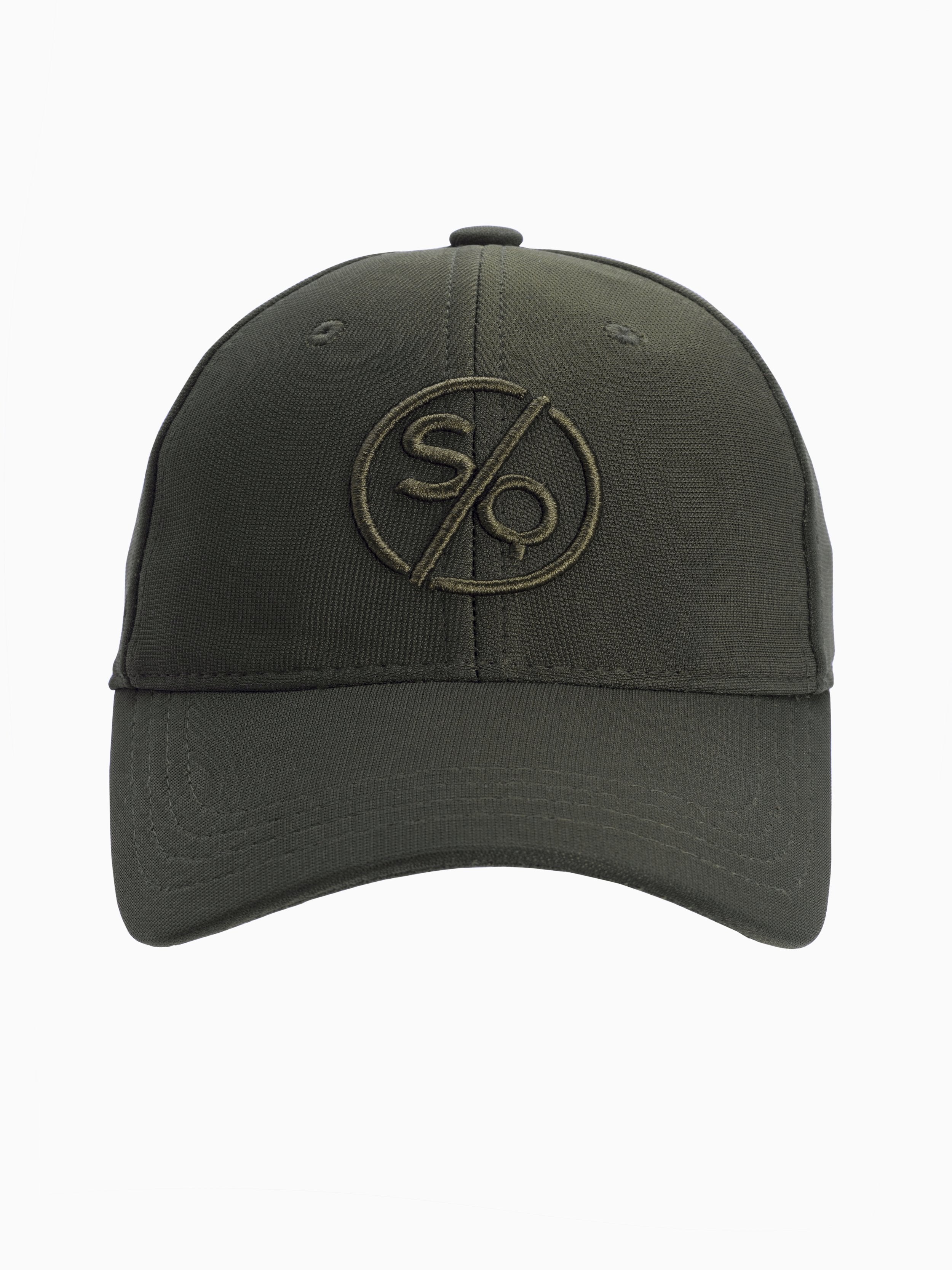 Black Embroidered Cap