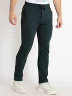 Mens Solid Regular Fit Joggers
