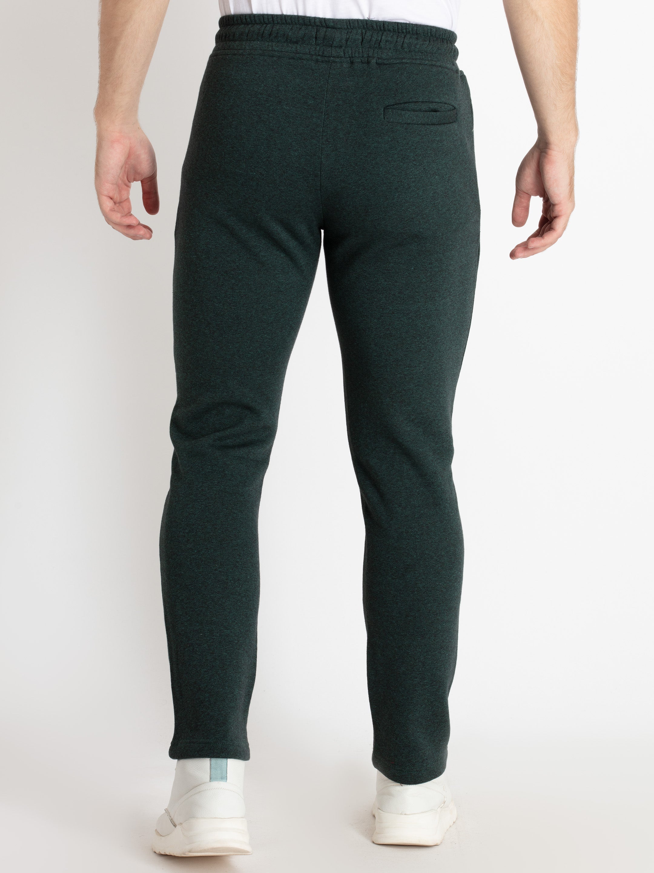 Mens Solid Regular Fit Joggers
