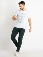 Mens Solid Regular Fit Joggers