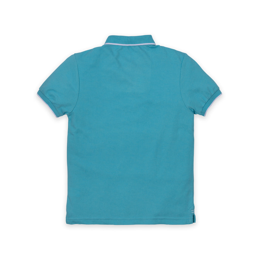 Kids Polo With Tipping Collar