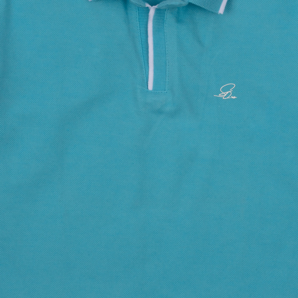 Kids Polo With Tipping Collar