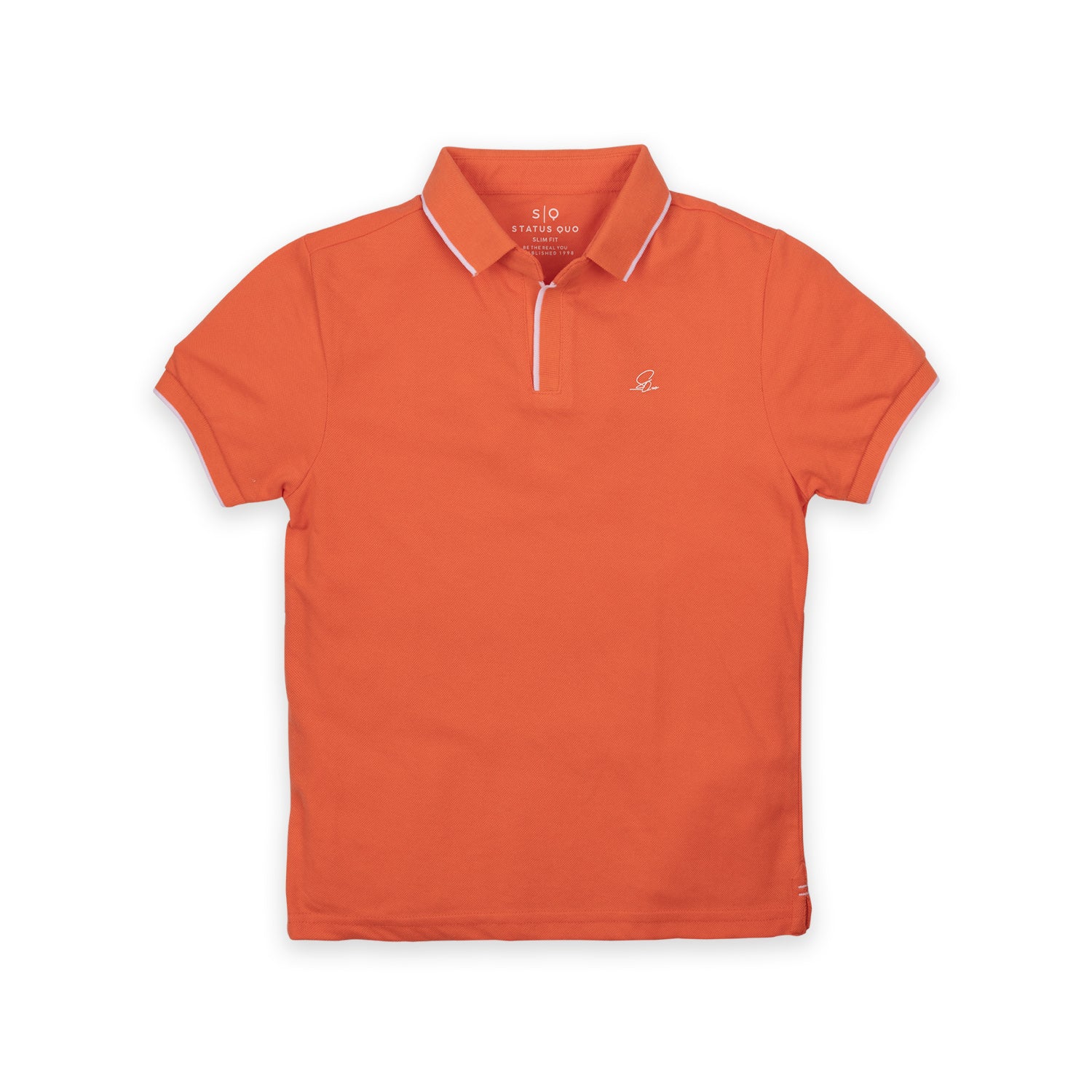 Kids Polo With Tipping Collar