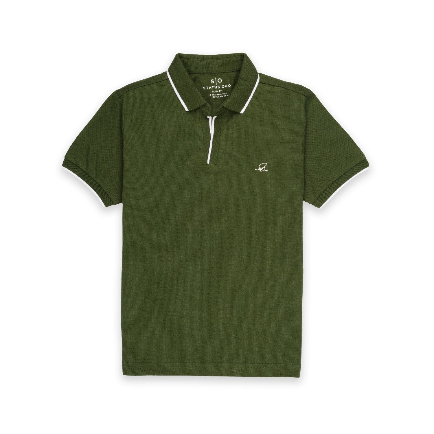 Status Quo |Kids Solid Regular Fit T-shirt - 4, 6, 8, 10, 12, 14, 16