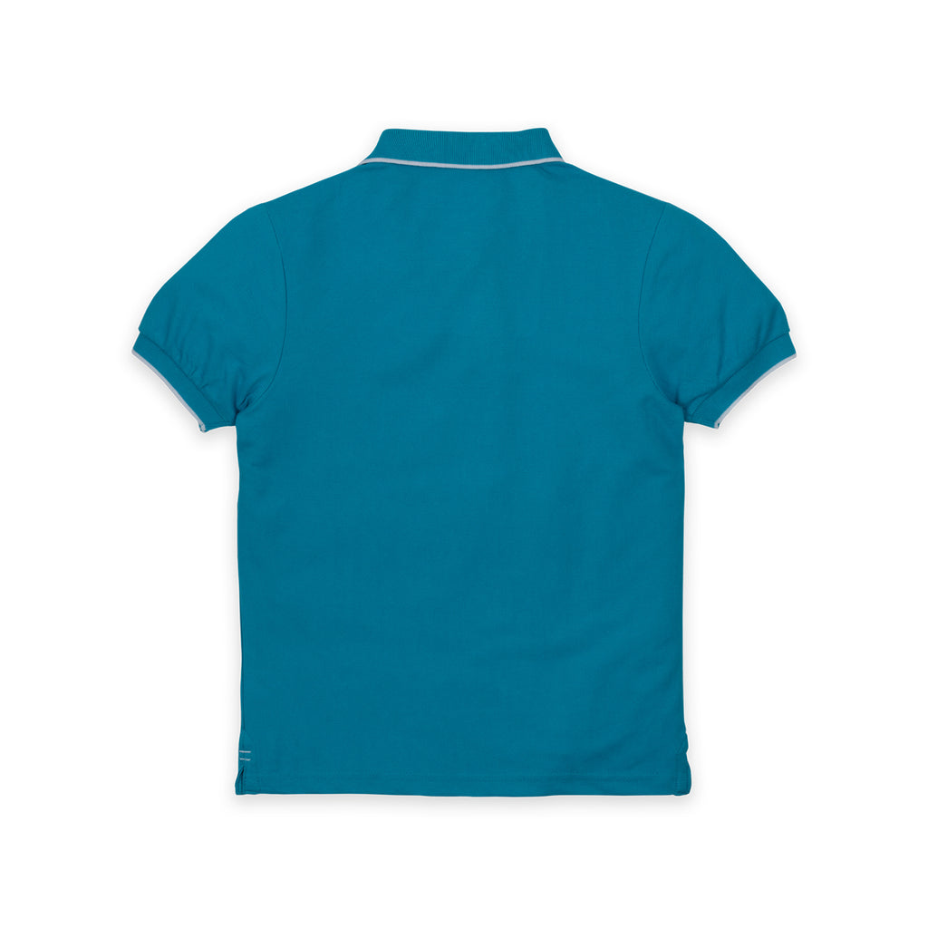 Kids Polo With Tipping Collar