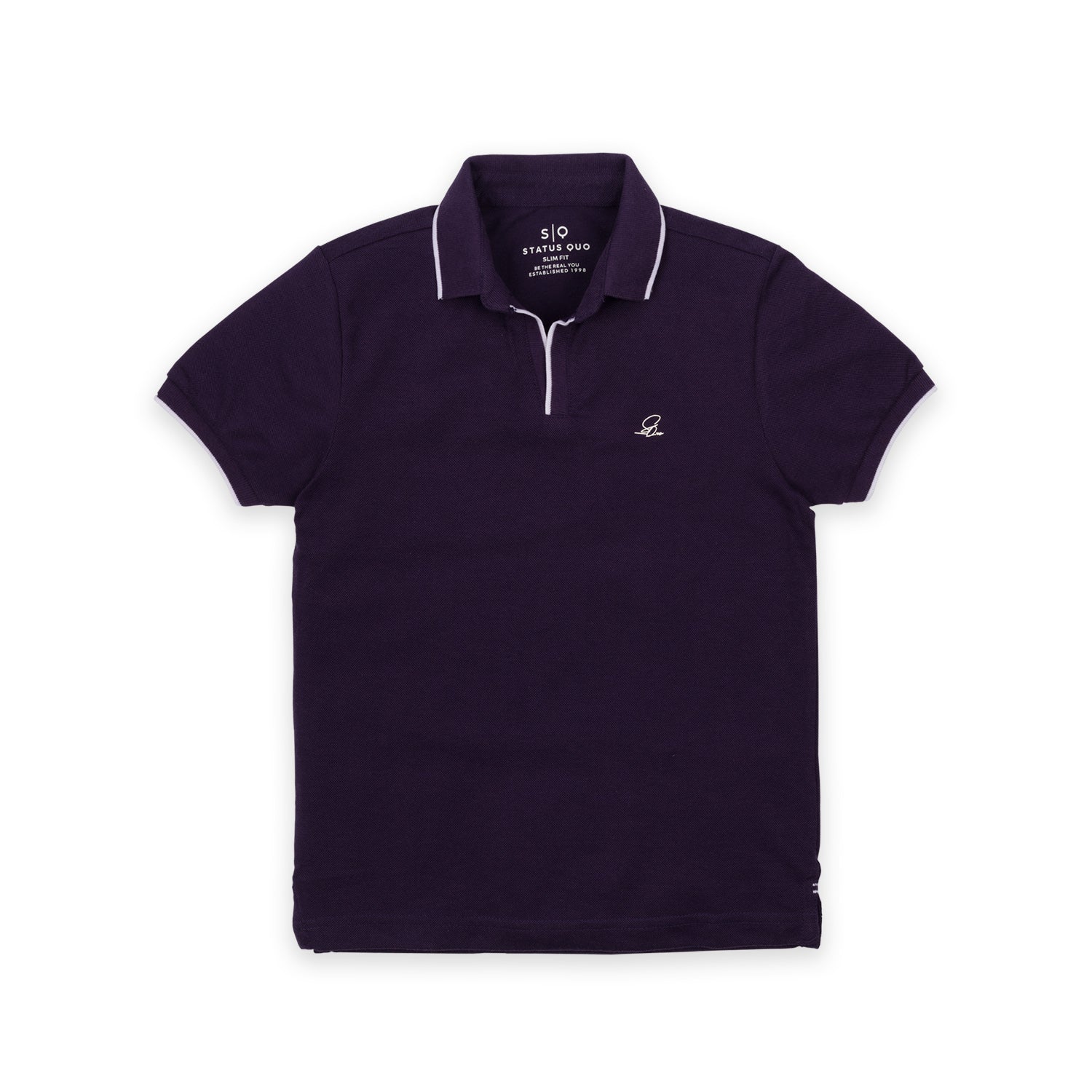Kids Polo With Tipping Collar