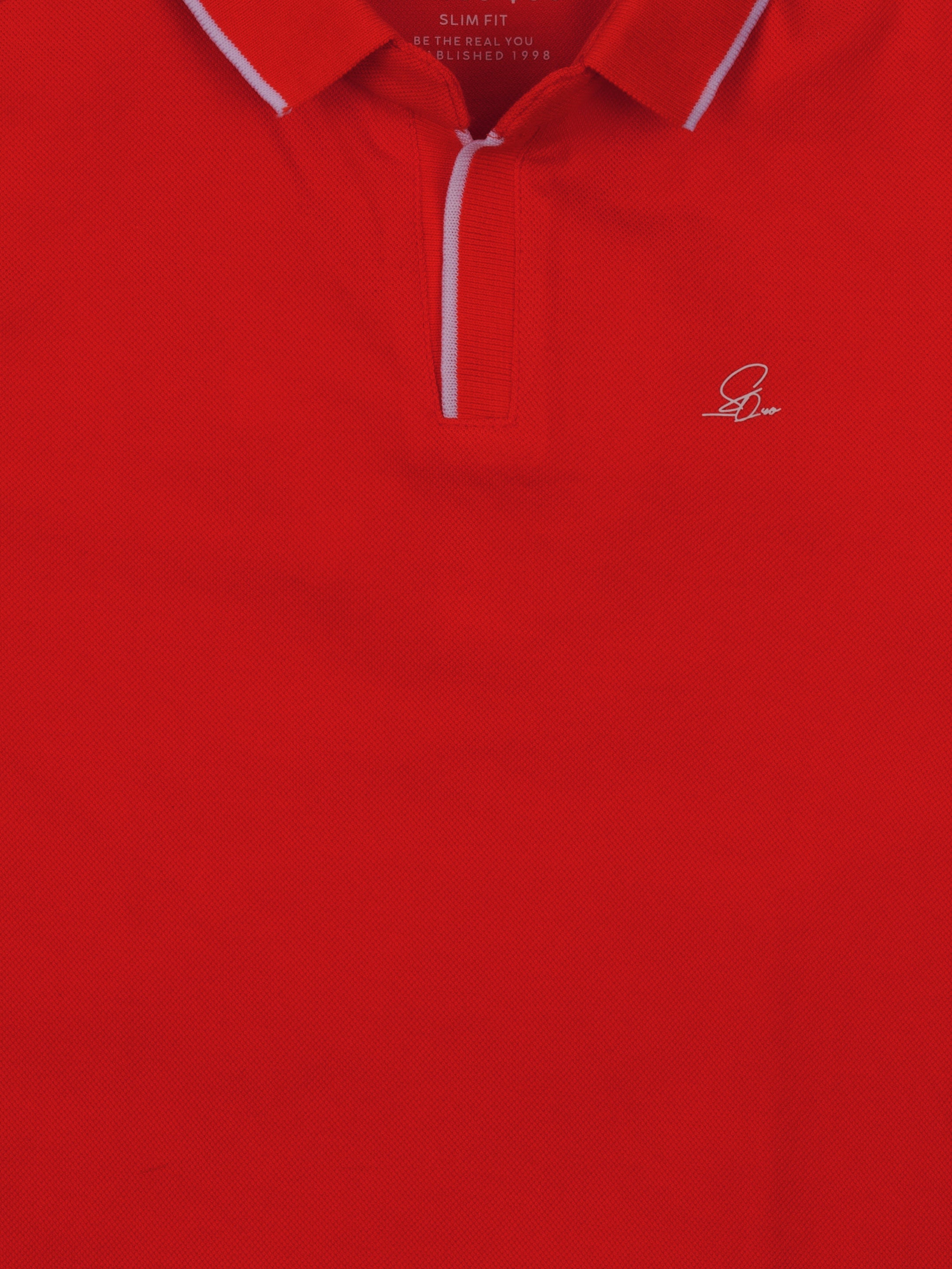 Kids Polo With Tipping Collar