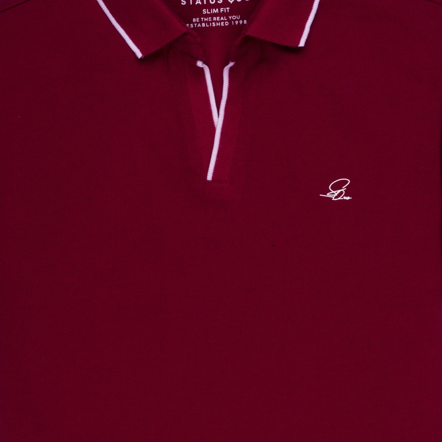 Boys Tipping Collar Polo T-Shirt