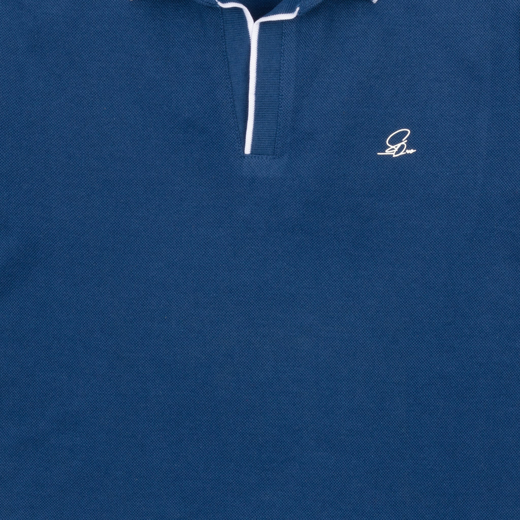 Kids Polo With Tipping Collar