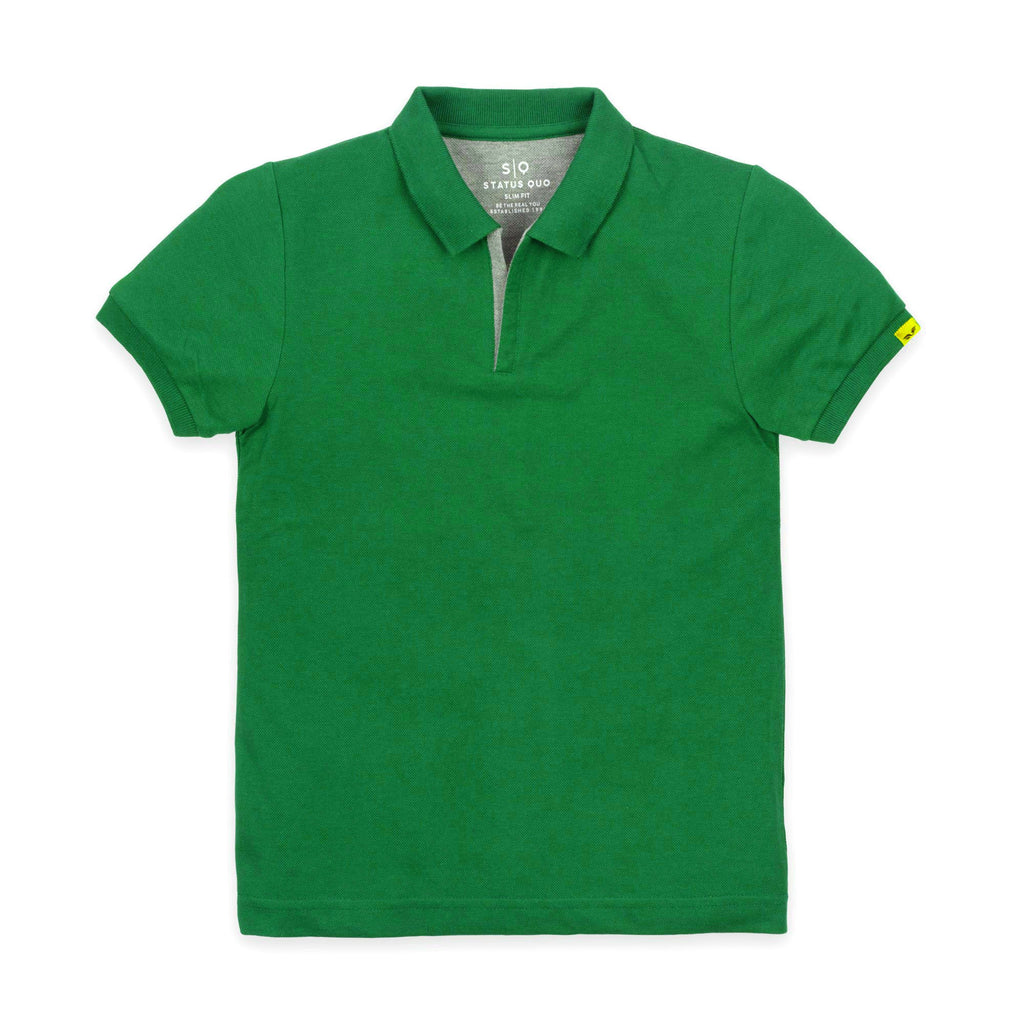 Kids Solid Polo