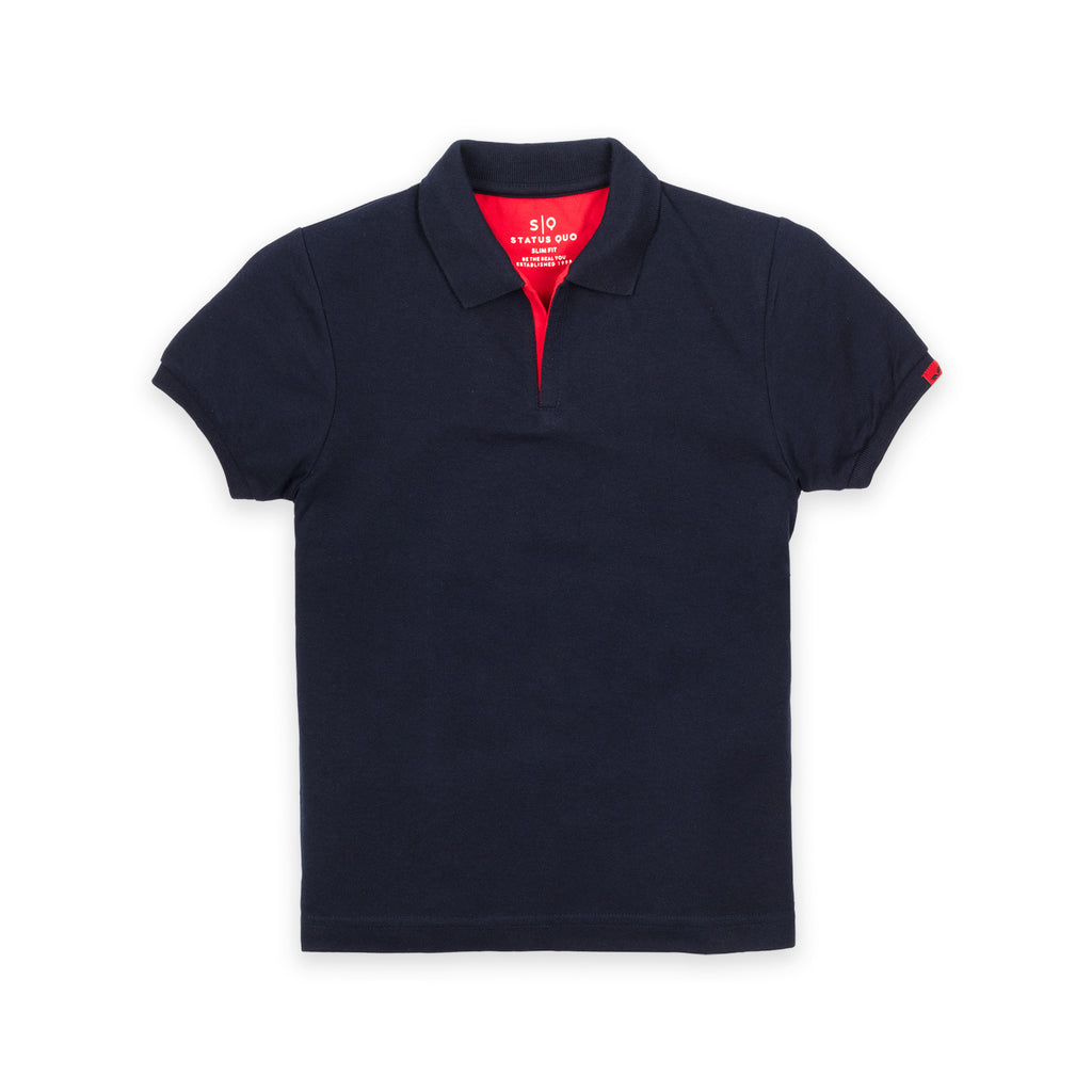 Kids Solid Polo
