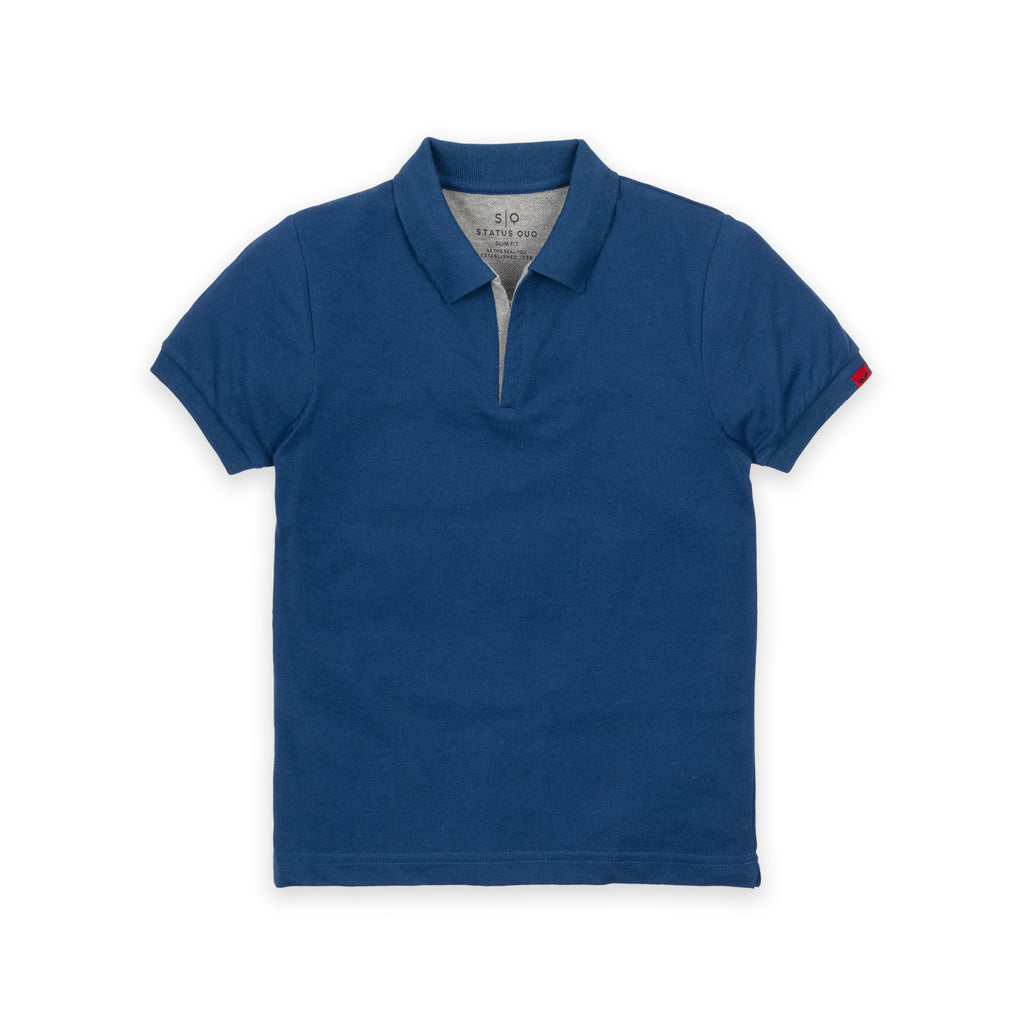Kids Solid Polo