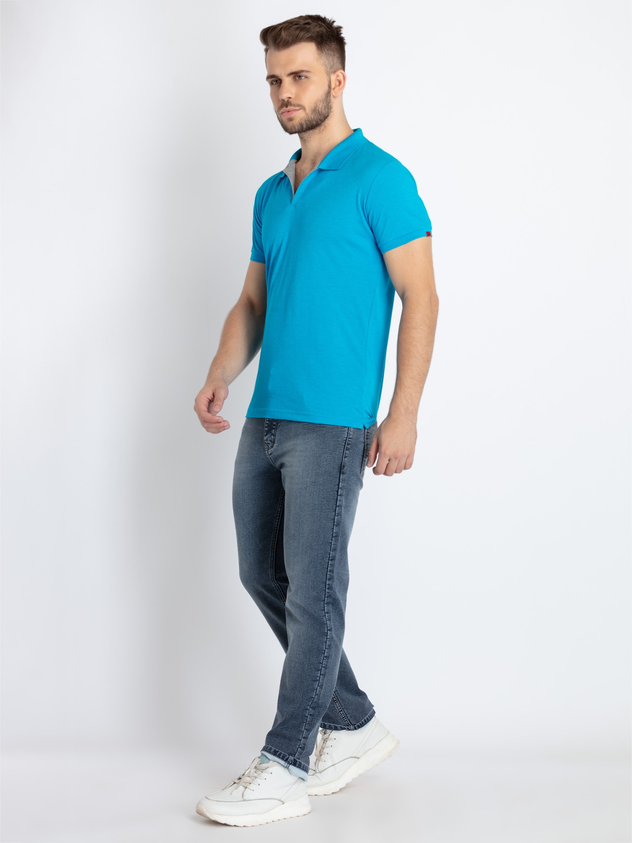 Aqua Mel polo t shirt