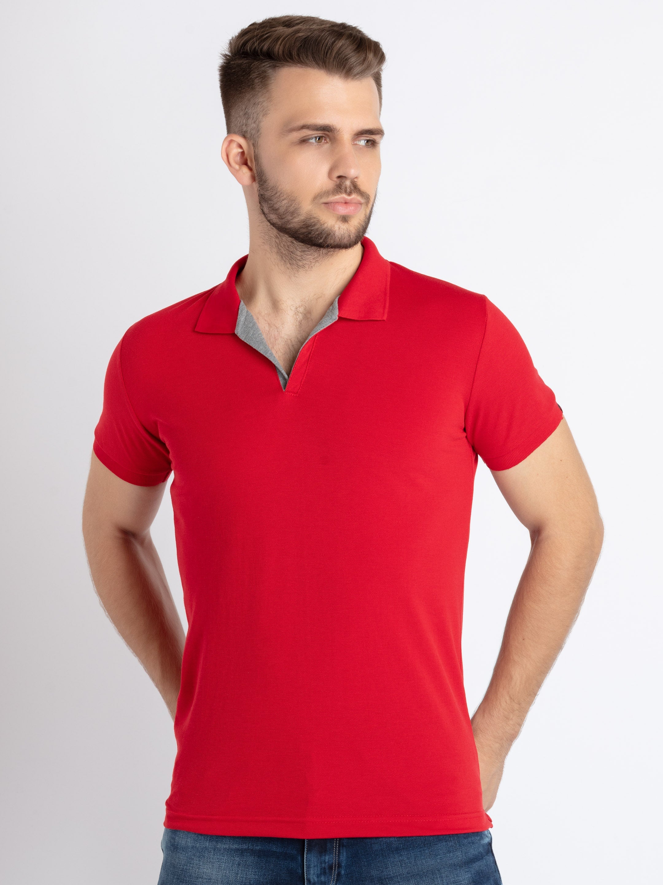 B. Cherry polo t shirt Main image