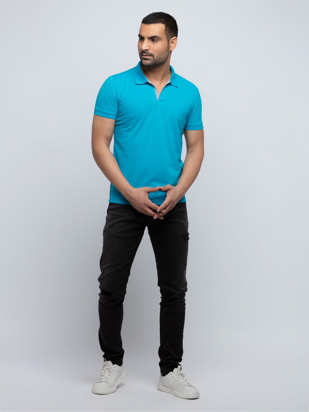 Deep Sea polo t shirt